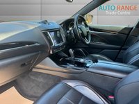 USED 2017 67 MASERATI LEVANTE 3.0D V6 SUV 5dr Diesel ZF 4WD Euro 6 (s/s) (275 ps) Stunning Example! High Spec! Auto 4wd! Black Neopolitan leather! Multimedia interface! Pano Roof! Great Colour!