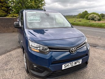 2021 TOYOTA PROACE CITY 1.5 BlueHDi Icon Short Panel Van 5dr Diesel Manual SWB Euro 6 (s/s) (100 bhp) &pound;10995.00