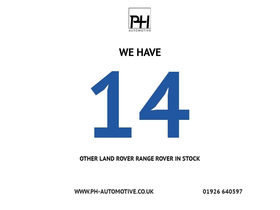 USED 2015 64 LAND ROVER RANGE ROVER 4.4 SD V8 Vogue SUV 5dr Diesel Auto 4WD Euro 5 (339 ps) AINTREE GREEN|CLEAR GLASS POSSIBLE