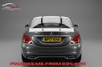 USED 2017 17 MERCEDES-BENZ C-CLASS 2.0 C200 Sport Saloon 4dr Petrol G-Tronic+ Euro 6 (s/s) (184 ps) 