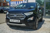 USED 2018 67 FORD ECOSPORT 1.0T EcoBoost Titanium SUV 5dr Petrol Manual Euro 6 (s/s) (125 ps) 