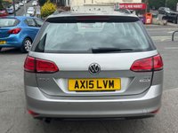 USED 2015 15 VOLKSWAGEN GOLF 1.6 TDI BlueMotion Tech SE Estate 5dr Diesel Manual Euro 5 (s/s) (105 ps) 1 OWNER -- FULL SERVICE HISTORY -- PARKING SENSORS -- AD.CRUISE -- &pound;20 TAX