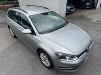 USED 2015 15 VOLKSWAGEN GOLF 1.6 TDI BlueMotion Tech SE Estate 5dr Diesel Manual Euro 5 (s/s) (105 ps) 1 OWNER -- FULL SERVICE HISTORY -- PARKING SENSORS -- AD.CRUISE -- &pound;20 TAX