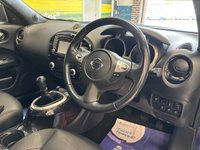 USED 2015 64 NISSAN JUKE 1.2 DIG-T Tekna SUV 5 door Petrol Manual in Blue HEATED SEATS+BLUETOOTH+REV CAM+AUX