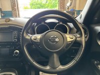 USED 2015 64 NISSAN JUKE 1.2 DIG-T Tekna SUV 5 door Petrol Manual in Blue HEATED SEATS+BLUETOOTH+REV CAM+AUX