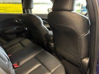 USED 2015 64 NISSAN JUKE 1.2 DIG-T Tekna SUV 5 door Petrol Manual in Blue HEATED SEATS+BLUETOOTH+REV CAM+AUX