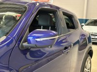 USED 2015 64 NISSAN JUKE 1.2 DIG-T Tekna SUV 5 door Petrol Manual in Blue HEATED SEATS+BLUETOOTH+REV CAM+AUX