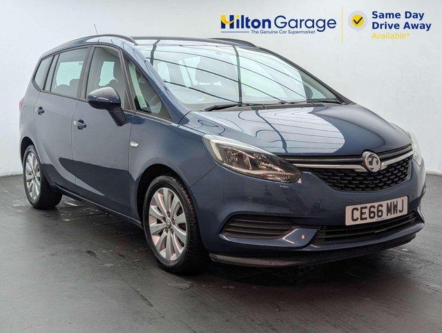 2016 66 VAUXHALL ZAFIRA TOURER 1.4 Zafira Tourer Design T 5dr CLICK+COLLECT / HOME DELIVERY