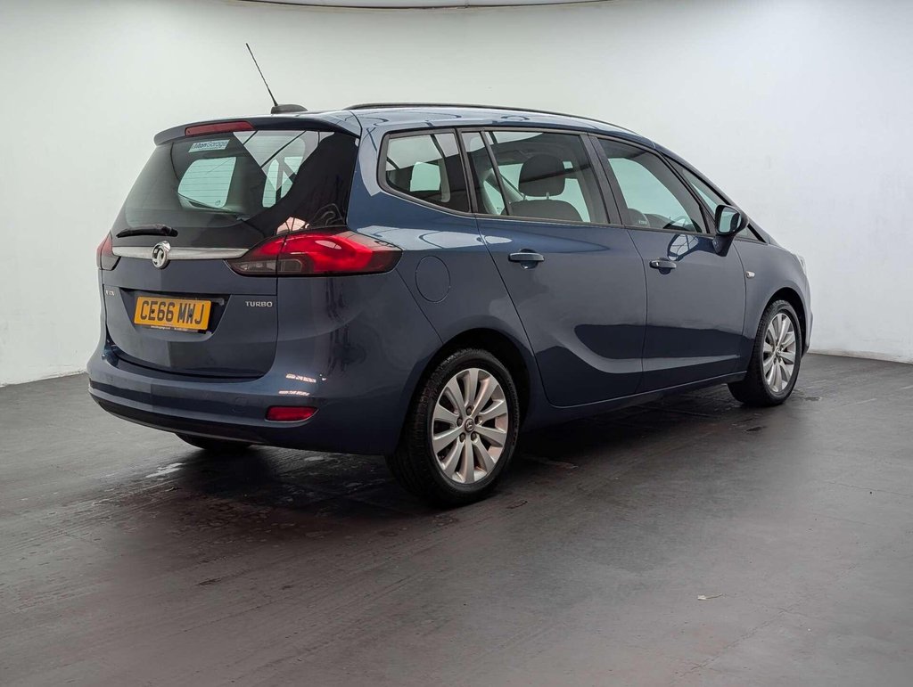 Used 2016 66 VAUXHALL ZAFIRA TOURER 1.4 Zafira Tourer Design T 5dr CLICK+COLLECT / HOME DELIVERY