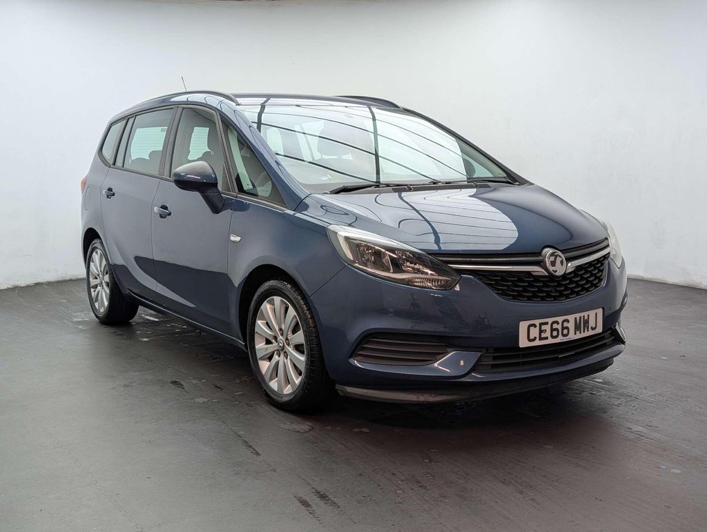 Used 2016 66 VAUXHALL ZAFIRA TOURER 1.4 Zafira Tourer Design T 5dr CLICK+COLLECT / HOME DELIVERY