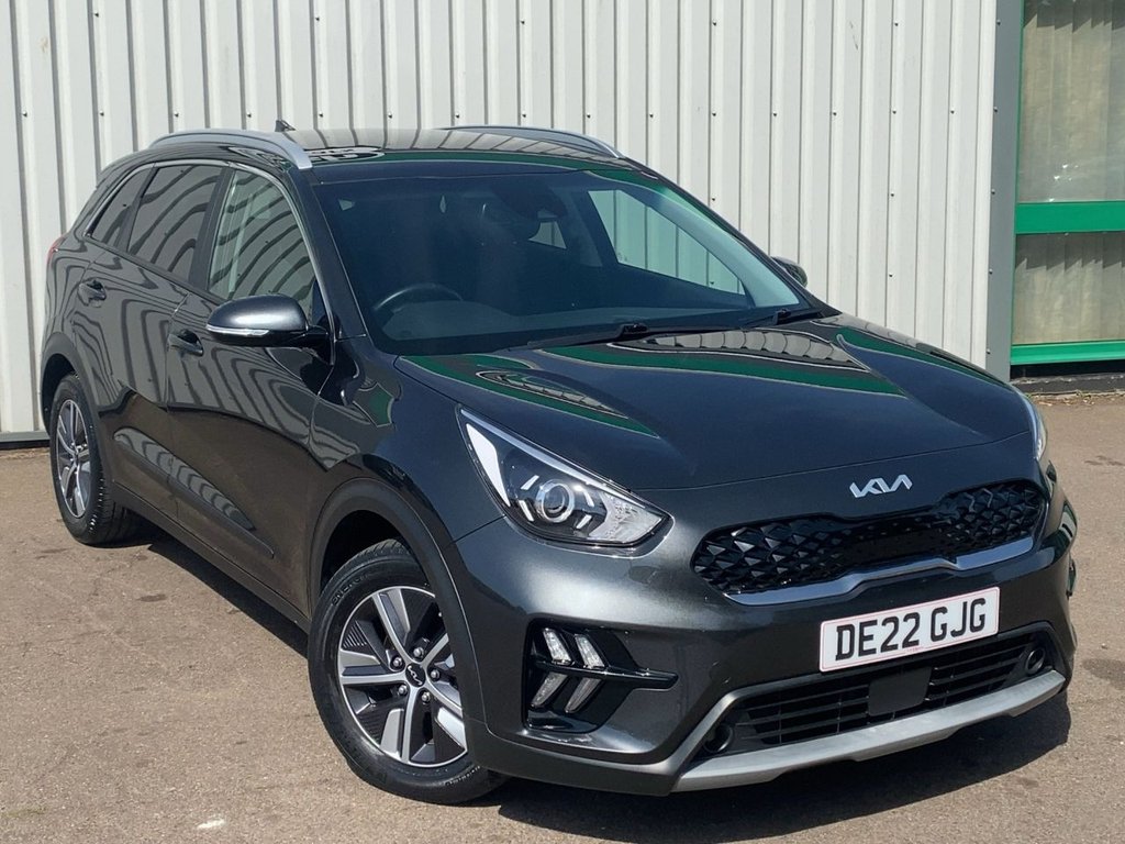 USED 2022 22 KIA NIRO 1.6 GDi 2 SUV 5dr Petrol Hybrid DCT Euro 6 (s/s) (139 bhp) CARPLAY+CAMERA+R/SENSOR+CRUISE