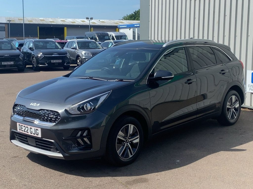 USED 2022 22 KIA NIRO 1.6 GDi 2 SUV 5dr Petrol Hybrid DCT Euro 6 (s/s) (139 bhp) CARPLAY+CAMERA+R/SENSOR+CRUISE