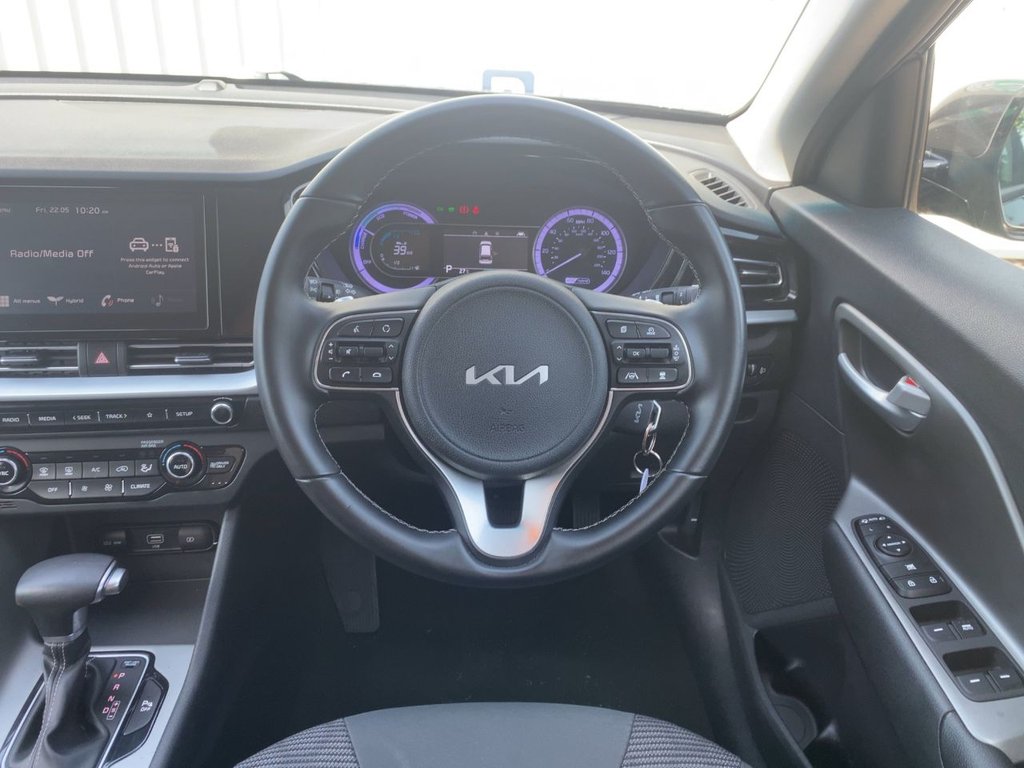 USED 2022 22 KIA NIRO 1.6 GDi 2 SUV 5dr Petrol Hybrid DCT Euro 6 (s/s) (139 bhp) CARPLAY+CAMERA+R/SENSOR+CRUISE