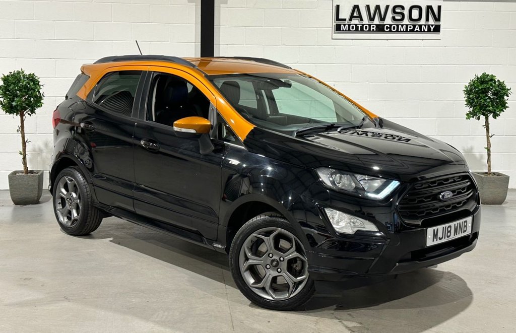 USED 2018 18 FORD ECOSPORT 1.0T EcoBoost ST-Line SUV 5dr Petrol Manual Euro 6 (s/s) (125 ps) 