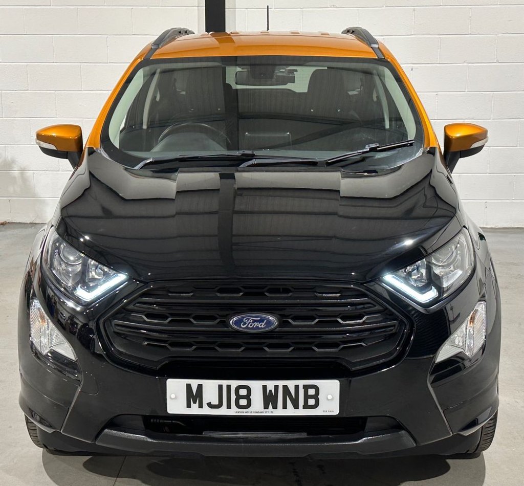 USED 2018 18 FORD ECOSPORT 1.0T EcoBoost ST-Line SUV 5dr Petrol Manual Euro 6 (s/s) (125 ps) 