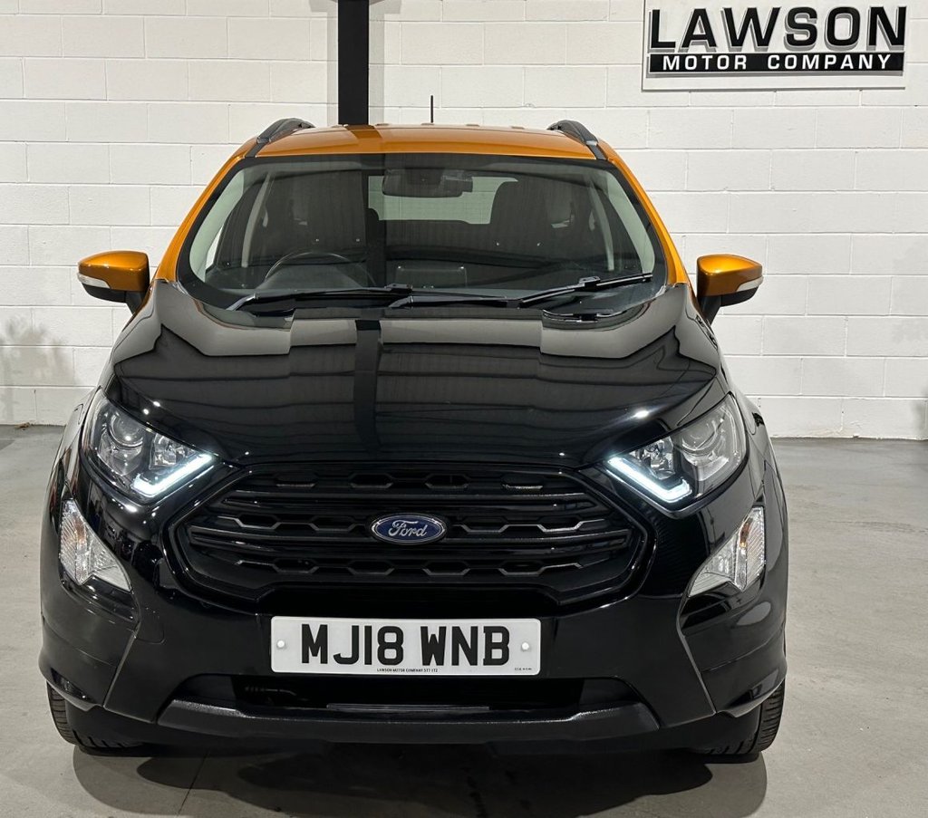 USED 2018 18 FORD ECOSPORT 1.0T EcoBoost ST-Line SUV 5dr Petrol Manual Euro 6 (s/s) (125 ps) 