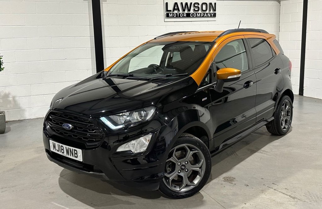 USED 2018 18 FORD ECOSPORT 1.0T EcoBoost ST-Line SUV 5dr Petrol Manual Euro 6 (s/s) (125 ps) 