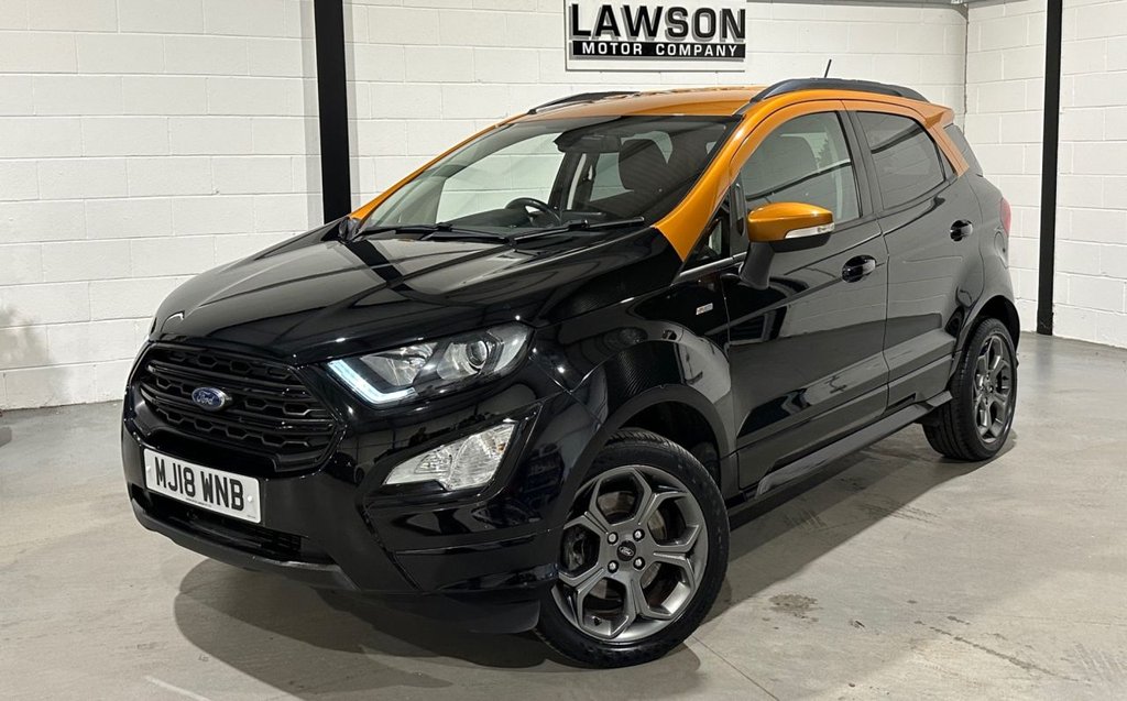 USED 2018 18 FORD ECOSPORT 1.0T EcoBoost ST-Line SUV 5dr Petrol Manual Euro 6 (s/s) (125 ps) 