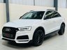 USED 2017 67 AUDI Q3 2.0 TDI Black Edition SUV 5dr Diesel Manual quattro Euro 6 (s/s) (150 ps) Glacier White | Black Part Leather S-Line Interior | Heated Seats | BOSE Audio | Black Pack | ULEZ OK
