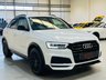 USED 2017 67 AUDI Q3 2.0 TDI Black Edition SUV 5dr Diesel Manual quattro Euro 6 (s/s) (150 ps) Glacier White | Black Part Leather S-Line Interior | Heated Seats | BOSE Audio | Black Pack | ULEZ OK