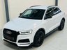 USED 2017 67 AUDI Q3 2.0 TDI Black Edition SUV 5dr Diesel Manual quattro Euro 6 (s/s) (150 ps) Glacier White | Black Part Leather S-Line Interior | Heated Seats | BOSE Audio | Black Pack | ULEZ OK