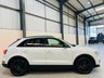 USED 2017 67 AUDI Q3 2.0 TDI Black Edition SUV 5dr Diesel Manual quattro Euro 6 (s/s) (150 ps) Glacier White | Black Part Leather S-Line Interior | Heated Seats | BOSE Audio | Black Pack | ULEZ OK