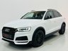 USED 2017 67 AUDI Q3 2.0 TDI Black Edition SUV 5dr Diesel Manual quattro Euro 6 (s/s) (150 ps) Glacier White | Black Part Leather S-Line Interior | Heated Seats | BOSE Audio | Black Pack | ULEZ OK