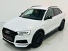 USED 2017 67 AUDI Q3 2.0 TDI Black Edition SUV 5dr Diesel Manual quattro Euro 6 (s/s) (150 ps) Glacier White | Black Part Leather S-Line Interior | Heated Seats | BOSE Audio | Black Pack | ULEZ OK