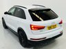 USED 2017 67 AUDI Q3 2.0 TDI Black Edition SUV 5dr Diesel Manual quattro Euro 6 (s/s) (150 ps) Glacier White | Black Part Leather S-Line Interior | Heated Seats | BOSE Audio | Black Pack | ULEZ OK