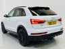 USED 2017 67 AUDI Q3 2.0 TDI Black Edition SUV 5dr Diesel Manual quattro Euro 6 (s/s) (150 ps) Glacier White | Black Part Leather S-Line Interior | Heated Seats | BOSE Audio | Black Pack | ULEZ OK