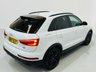 USED 2017 67 AUDI Q3 2.0 TDI Black Edition SUV 5dr Diesel Manual quattro Euro 6 (s/s) (150 ps) Glacier White | Black Part Leather S-Line Interior | Heated Seats | BOSE Audio | Black Pack | ULEZ OK