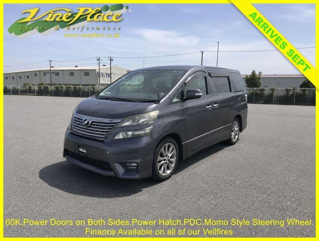 View our Toyota Vellfire 2.4Z Platinum Selection 2, 7 Seats, Auto, 