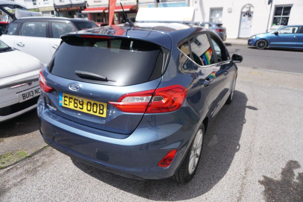 USED 2020 69 FORD FIESTA 1.0T EcoBoost Titanium Auto Euro 6 (s/s) 5dr AUTOMATIC