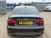 USED 2015 15 AUDI S3 2.0 TFSI S Tronic quattro Euro 6 (s/s) 4dr (Nav) FULL HISTORY 1 OWNER