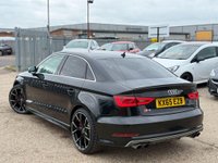 USED 2015 15 AUDI S3 2.0 TFSI S Tronic quattro Euro 6 (s/s) 4dr (Nav) FULL HISTORY 1 OWNER