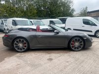 USED 2014 64 PORSCHE 911 3.8 991 Carrera 4S Convertible 2dr Petrol PDK 4WD Euro 6 (s/s) (400 ps) STUNNING WITH OVER &pound;13K EXTRAS