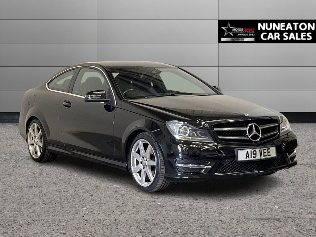 USED 2014 A MERCEDES-BENZ C-CLASS 2.1 C250 CDI AMG Sport Edition Coupe 2dr Diesel G-Tronic+ Euro 5 (s/s) (204 ps) Great Service History