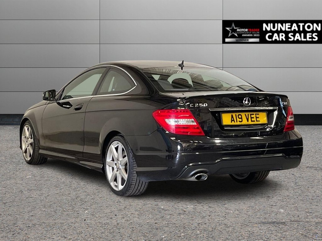 USED 2014 A MERCEDES-BENZ C-CLASS 2.1 C250 CDI AMG Sport Edition Coupe 2dr Diesel G-Tronic+ Euro 5 (s/s) (204 ps) Great Service History