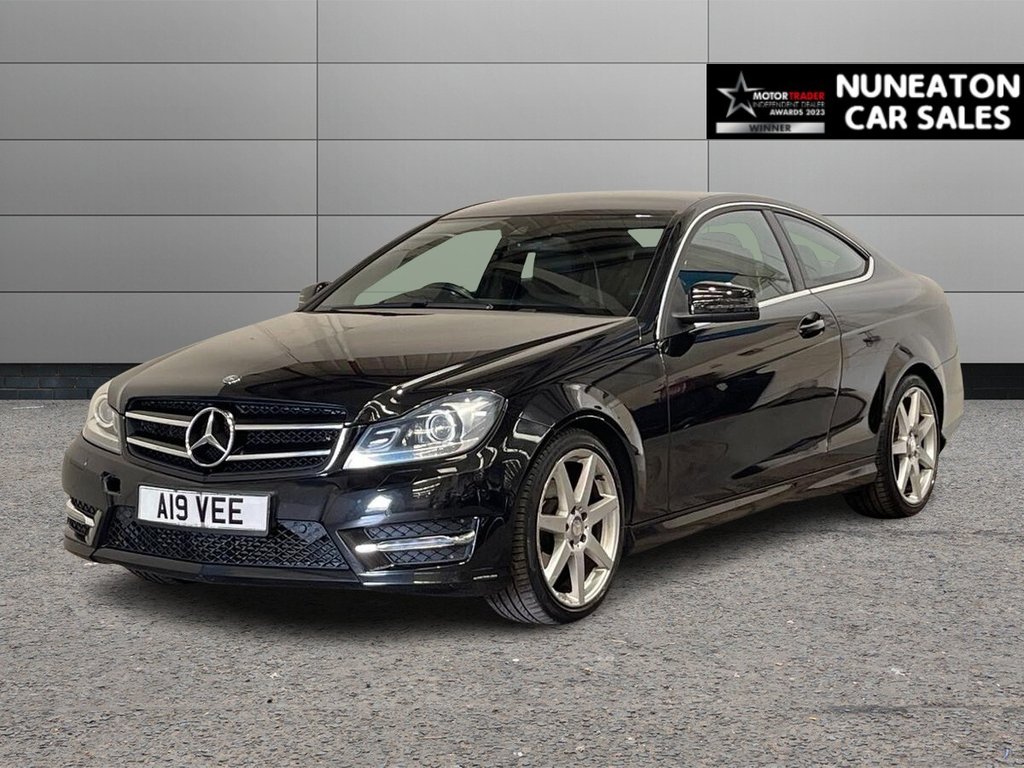 USED 2014 A MERCEDES-BENZ C-CLASS 2.1 C250 CDI AMG Sport Edition Coupe 2dr Diesel G-Tronic+ Euro 5 (s/s) (204 ps) Great Service History