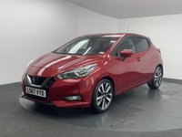 USED 2017 67 NISSAN MICRA 0.9 IG-T Tekna Hatchback 5dr Petrol Manual Euro 6 (s/s) (90 ps) FULL SERVICE HISTORY + SAT NAV