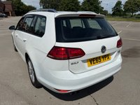 USED 2016 64 VOLKSWAGEN GOLF 2.0 TDI BlueMotion Tech SE Estate 5dr Diesel Manual Euro 5 (s/s) (150 ps) &pound;20 CAR TAX, 1 FORMER KEEPERS