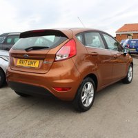 USED 2017 17 FORD FIESTA 1.25 Zetec Hatchback 5dr Petrol Manual Euro 6 (82 ps) BLUETOOTH DAB SERVICE HISTORY