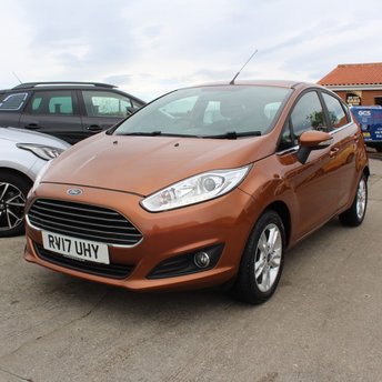 2017 FORD FIESTA 1.25 Zetec Hatchback 5dr Petrol Manual Euro 6 (82 ps) &pound;4995.00