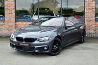 USED 2018 18 BMW 4 SERIES 3.0 435d M Sport Convertible 2dr Diesel Auto xDrive Euro 6 (s/s) (313 ps) 360 CAM / AIR SCRAF / COMF PK