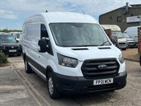 USED 2021 21 FORD TRANSIT 2.0 350 EcoBlue Leader Panel Van 5dr Diesel Manual RWD L3 H2 Euro 6 (s/s) (130 ps) 