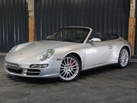 USED 2008 08 PORSCHE 911 3.8 997 Carrera 4S Cabriolet 2dr Petrol Tiptronic S AWD (286 g/km, 350 bhp) NEW HOOD - 1 YEAR WARRANTY - PASM - PARK ASSIST - EXTENDED LEATHER - BOSE - MEMORY SEATS