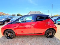 USED 2017 17 TOYOTA AYGO 1.0 VVT-i x-cite 4 Red Bi-Tone Hatchback 5dr Petrol Manual Euro 6 (68 ps) Striking Aygo X with Low Mileage and Camera
