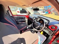 USED 2017 17 TOYOTA AYGO 1.0 VVT-i x-cite 4 Red Bi-Tone Hatchback 5dr Petrol Manual Euro 6 (68 ps) Striking Aygo X with Low Mileage and Camera