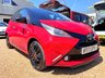 USED 2017 17 TOYOTA AYGO 1.0 VVT-i x-cite 4 Red Bi-Tone Hatchback 5dr Petrol Manual Euro 6 (68 ps) Striking Aygo X with Low Mileage and Camera