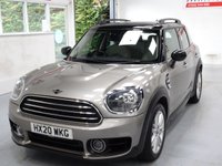 USED 2020 20 MINI COUNTRYMAN 1.5 Cooper Exclusive SUV 5dr Petrol Manual Euro 6 (s/s) (136 ps) NAV-HTD LEATHER-CAMERA-CARPLAY